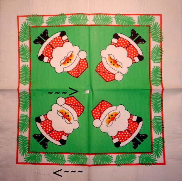 NW-212 Santa - 3-ply (malfunction/Spot)